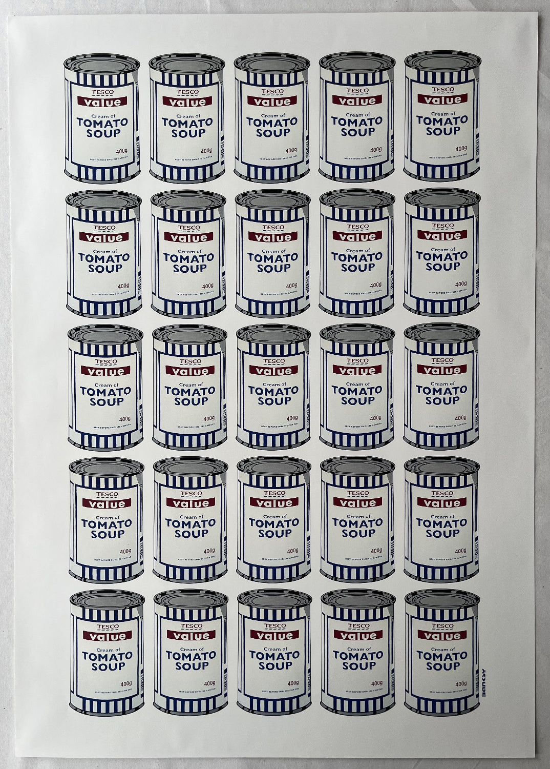 Banksy - Soup Cans (Poster)