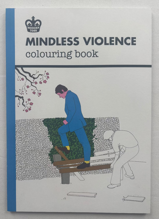 Mindless Violence Colouring Book - Modern Toss