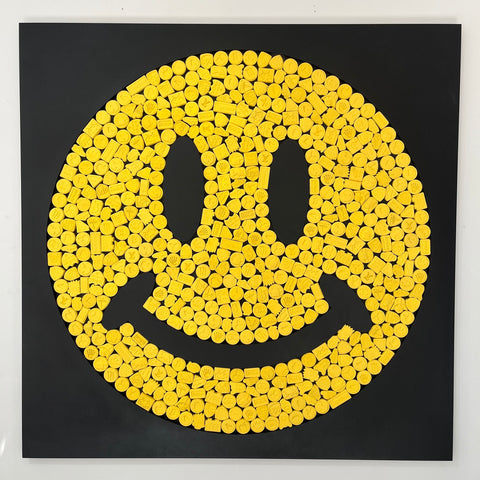 Dean Zeus Colman - Large 3D Smiley Pills (Yellow)