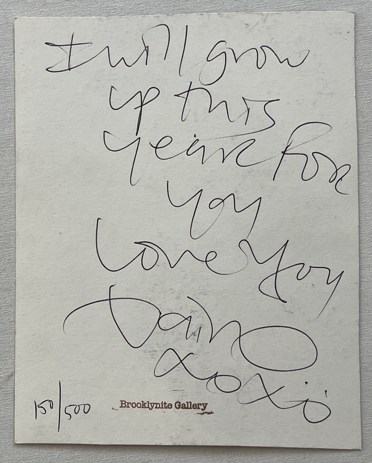 DAIN - Lipstick Heidi (Signed Brooklynite Snub-Nose Print)