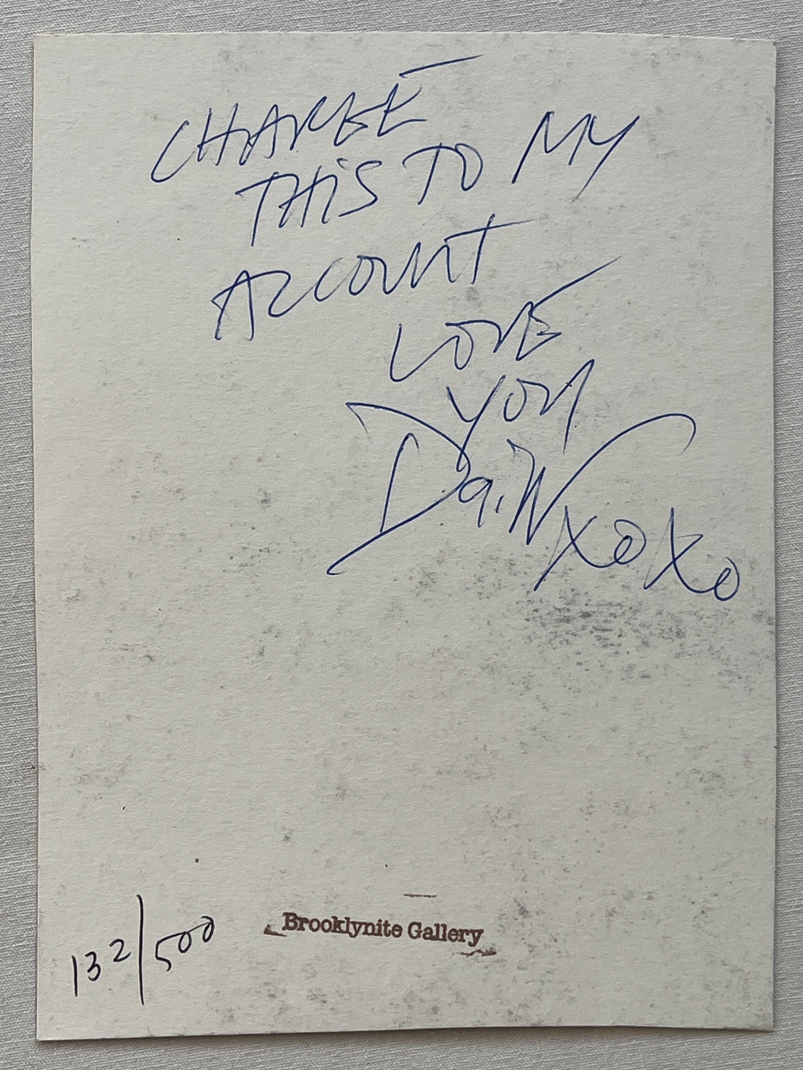 DAIN - Lipstick Heidi (Signed Brooklynite Snub-Nose Print)