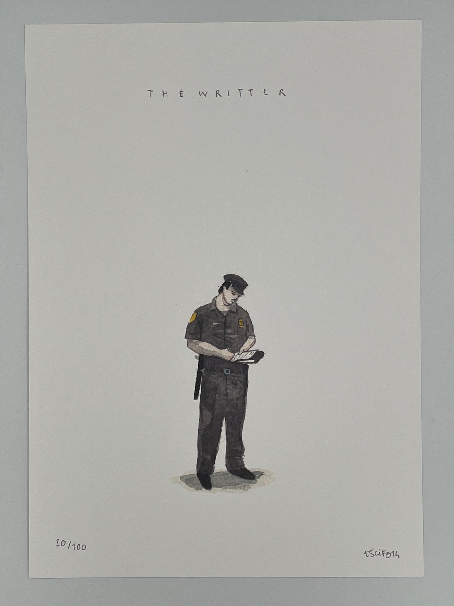 Escif - The Writer