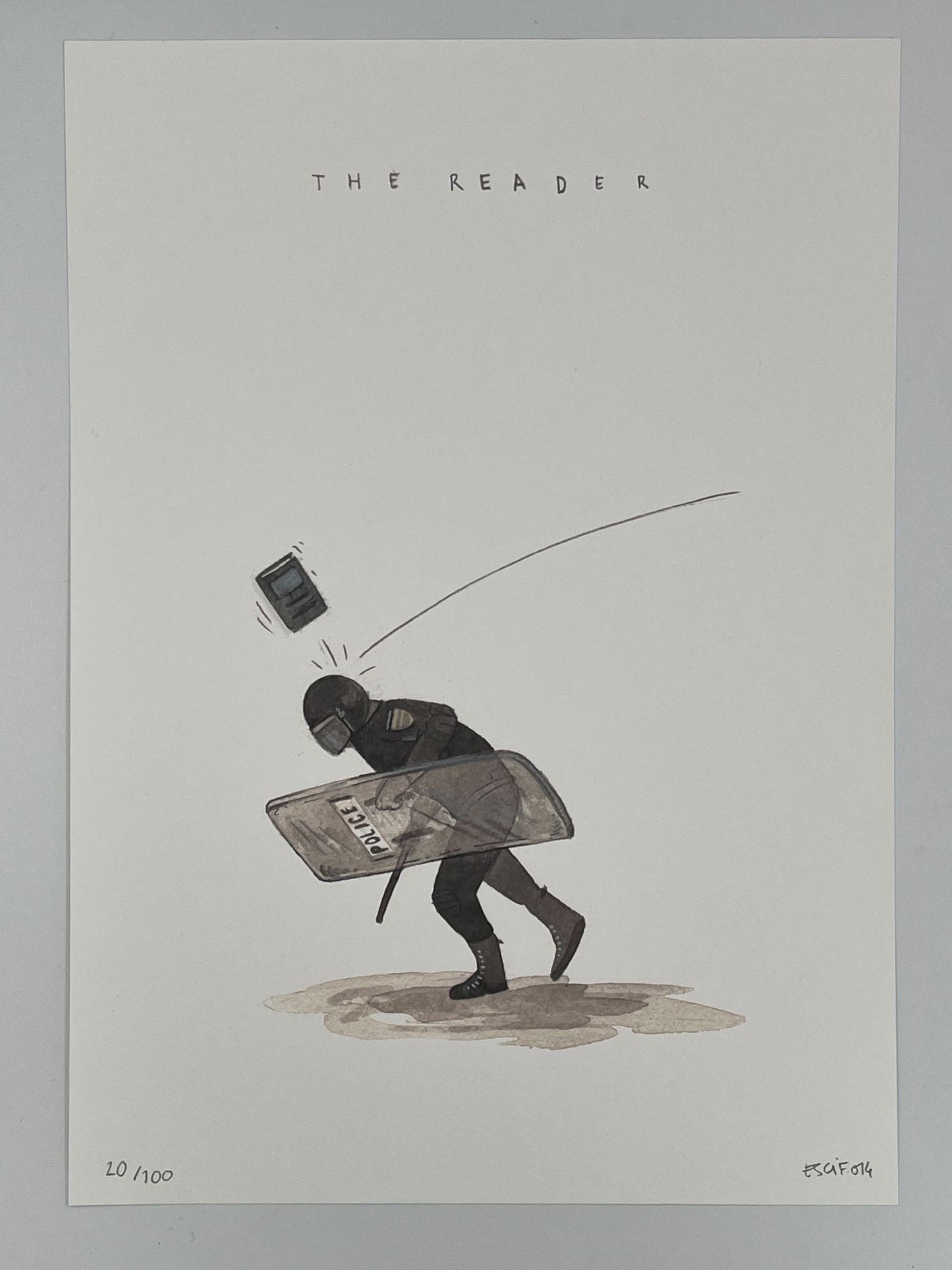 Escif - The Reader