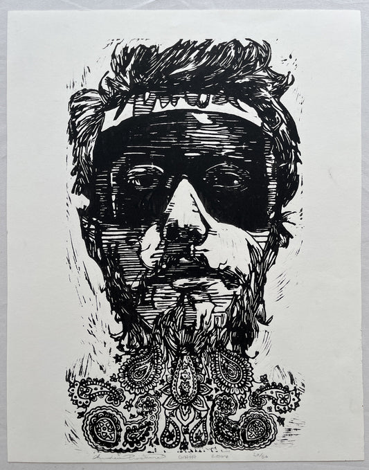 Gaia - Ian (Signed Linocut)