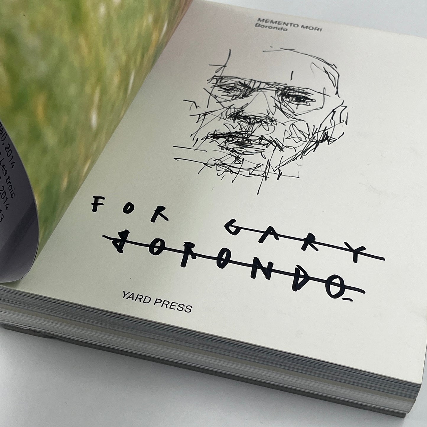 Borondo - Memento Mori (Signed Book with Original Sketch)