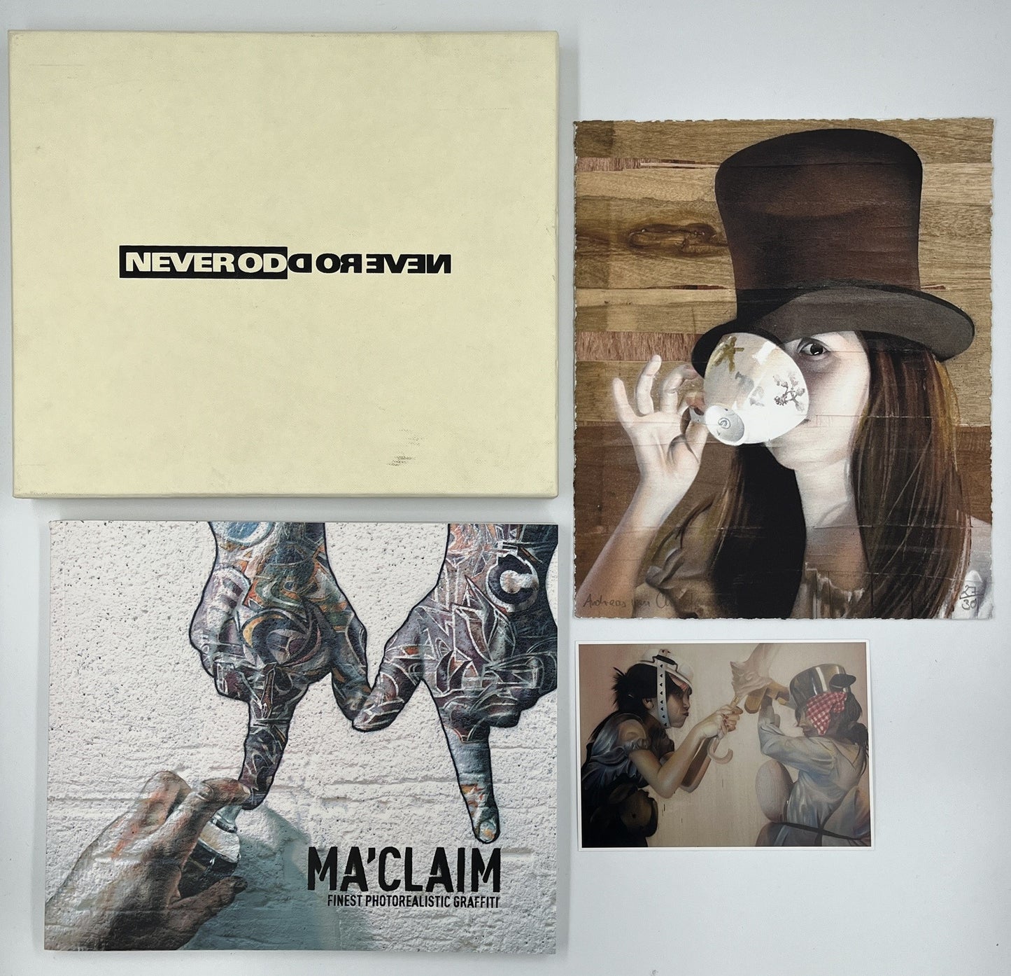 Case Ma'claim / Andreas von Chrzanowski -  Never Odd Or Even (Box Set With Signed Print & Book)