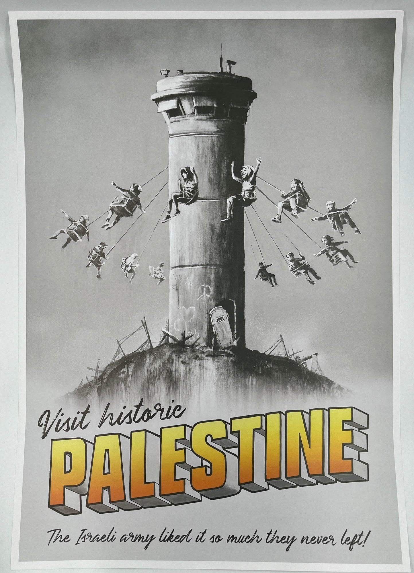 Banksy - Visit Palestine (Poster)