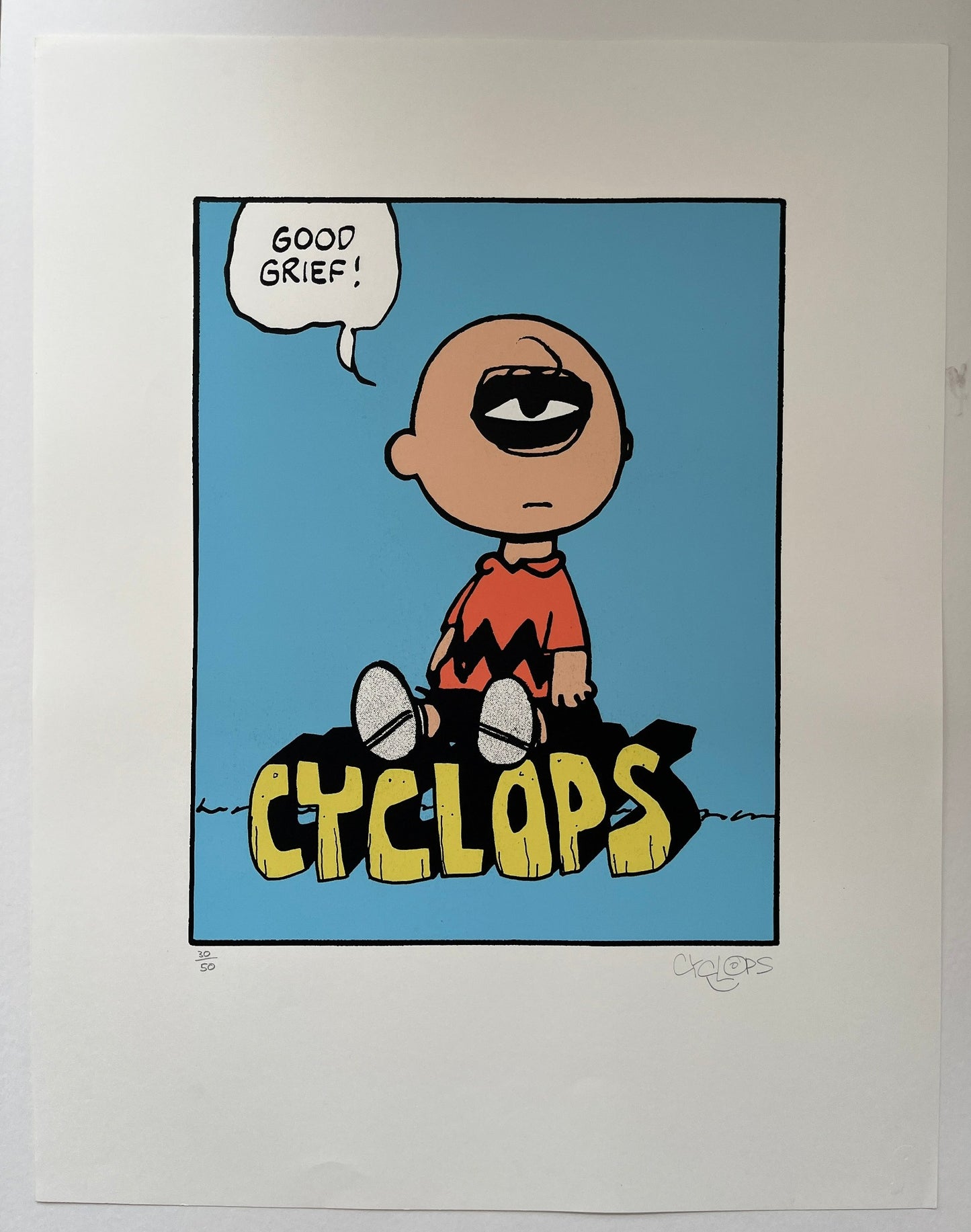 Cyclops - Charlie Brown (Good Grief) (Blue)