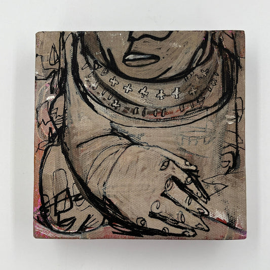 Cyclops (Lucas Price) - Untitled (Unique mini canvas)