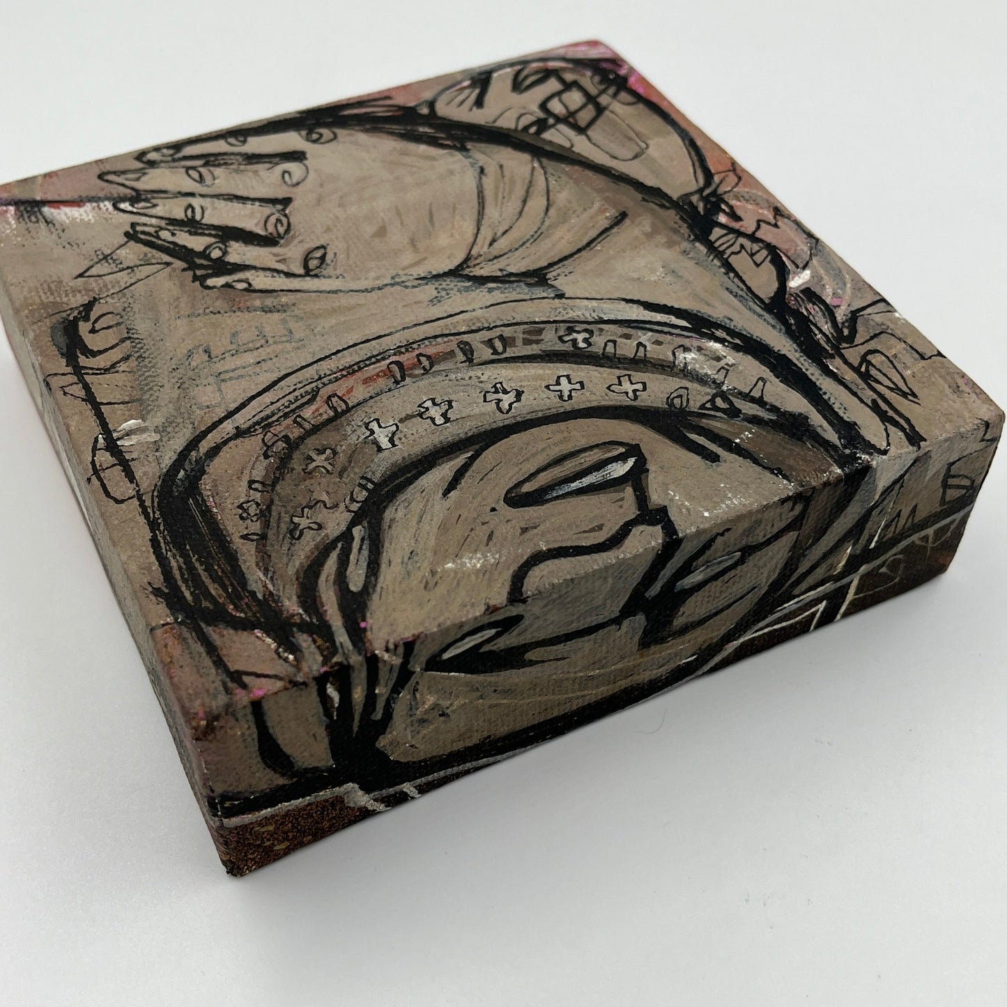 Cyclops (Lucas Price) - Untitled (Unique mini canvas)