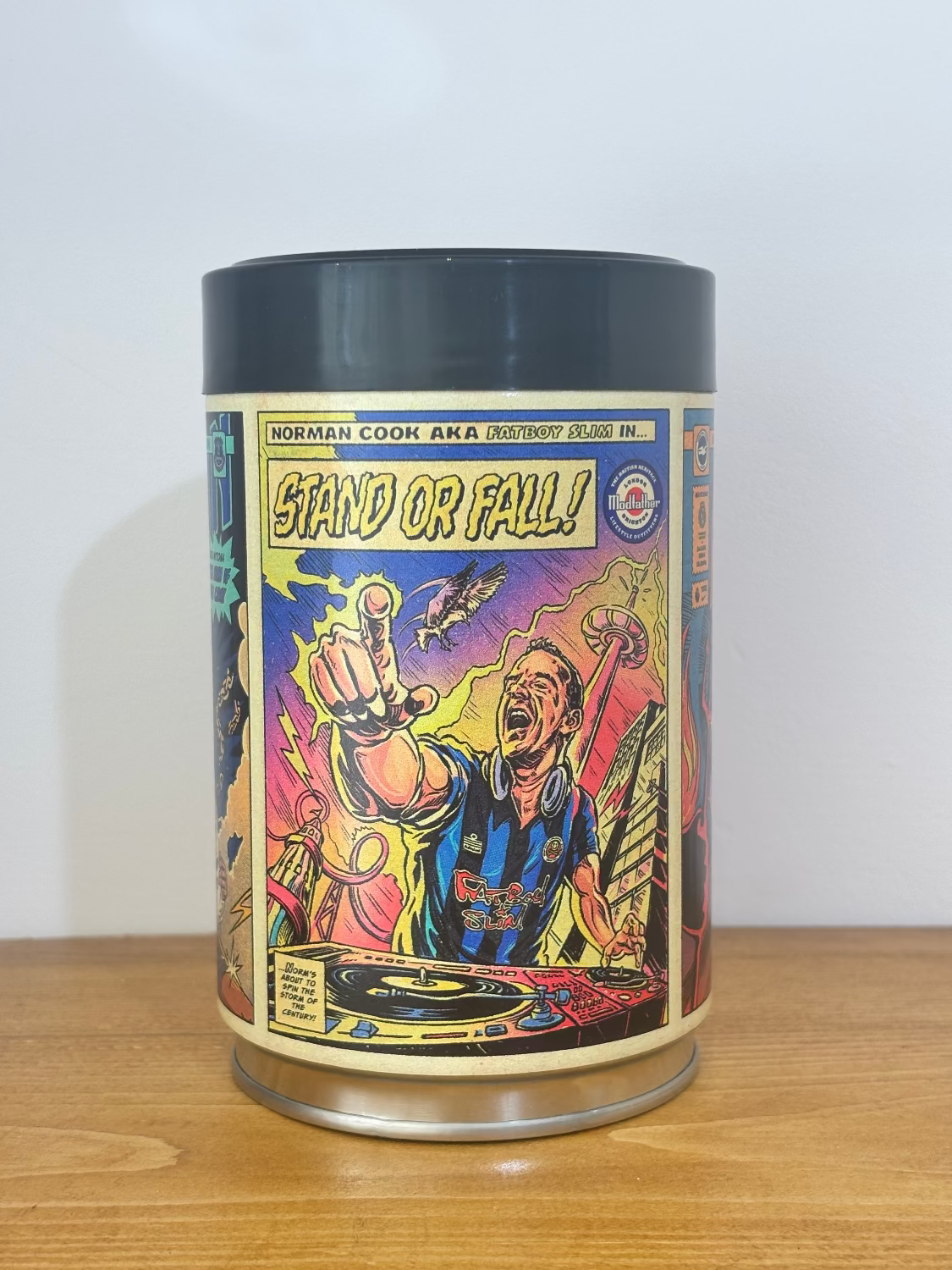 Pepita Collectable Art Coffee Tin - Ground Coffee (Vhils, London Police, Chemical X, The Postman, Jamie Eke)