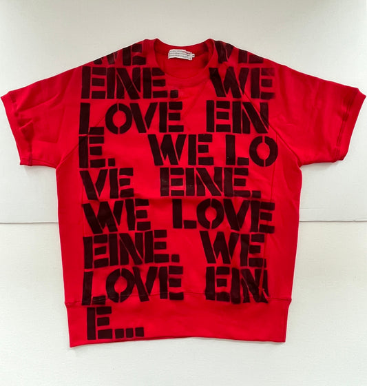 Ben Eine - We Love EINE (Hand-Sprayed T-Shirt)
