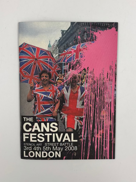 Banksy  - Cans Festival Program Booklet. 2008