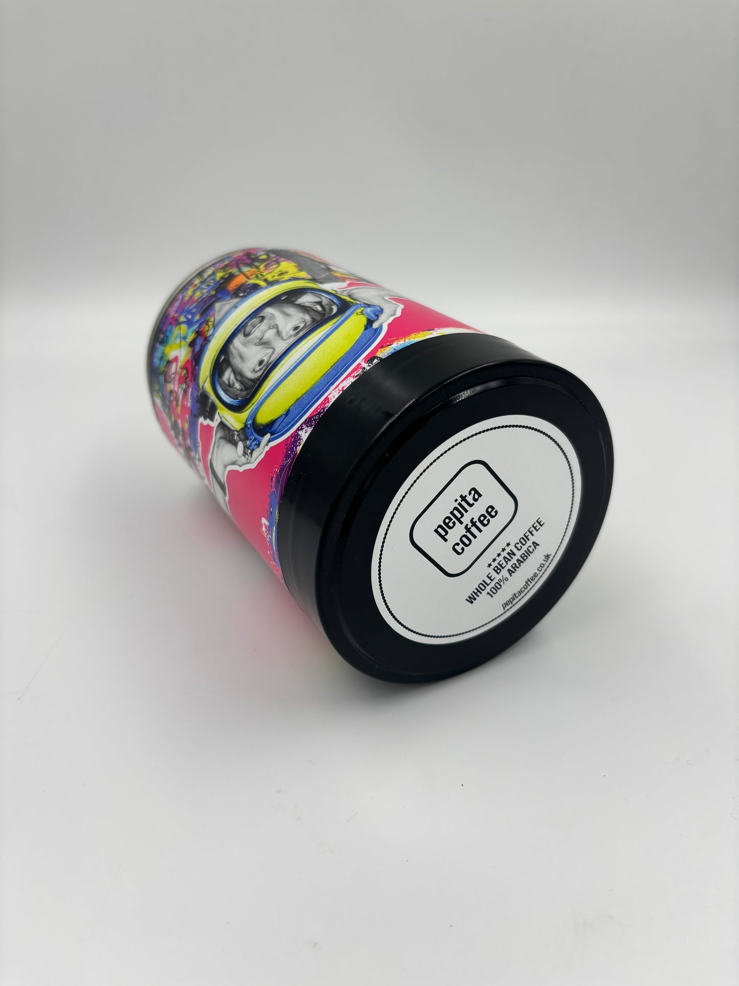 Pepita Collectable Art Coffee Tin - Whole Bean (Chemical X, The Postman, Jamie Eke)
