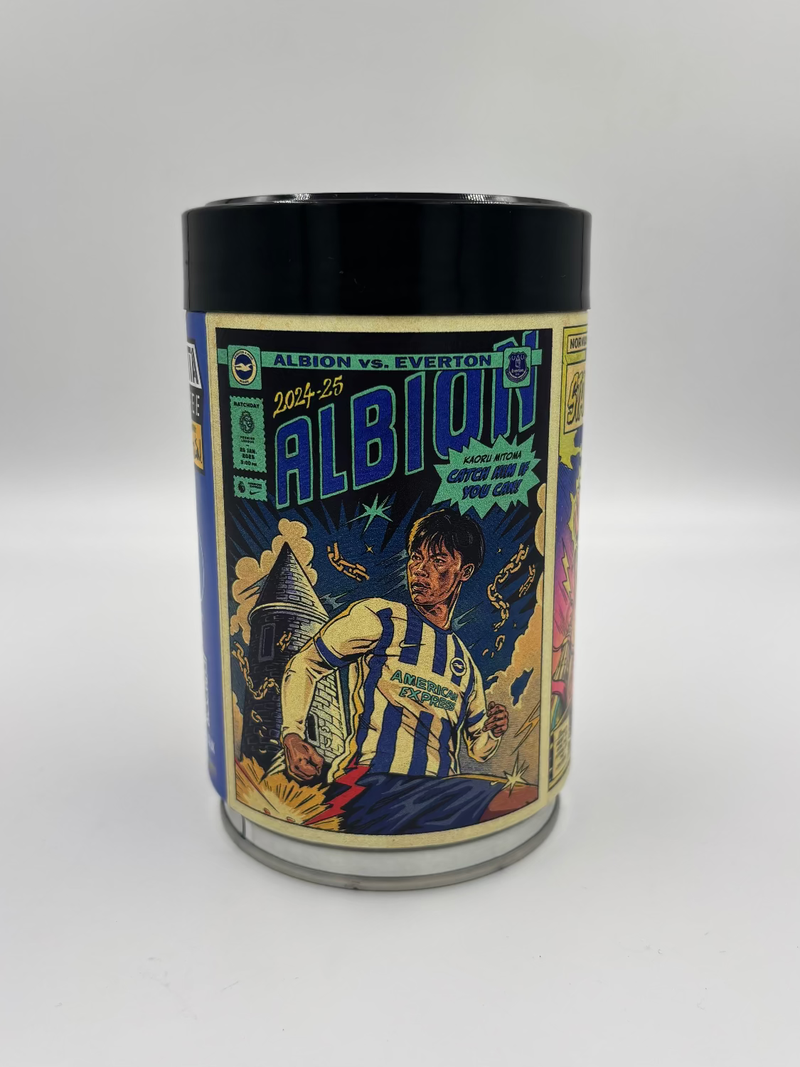 Pepita Collectable Art Coffee Tin - Whole Bean (Chemical X, The Postman, Jamie Eke)