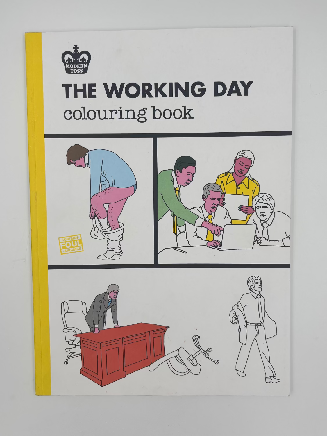 The Working Day Colouring Book - Modern Toss