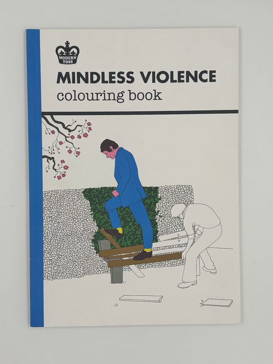 Mindless Violence Colouring Book - Modern Toss