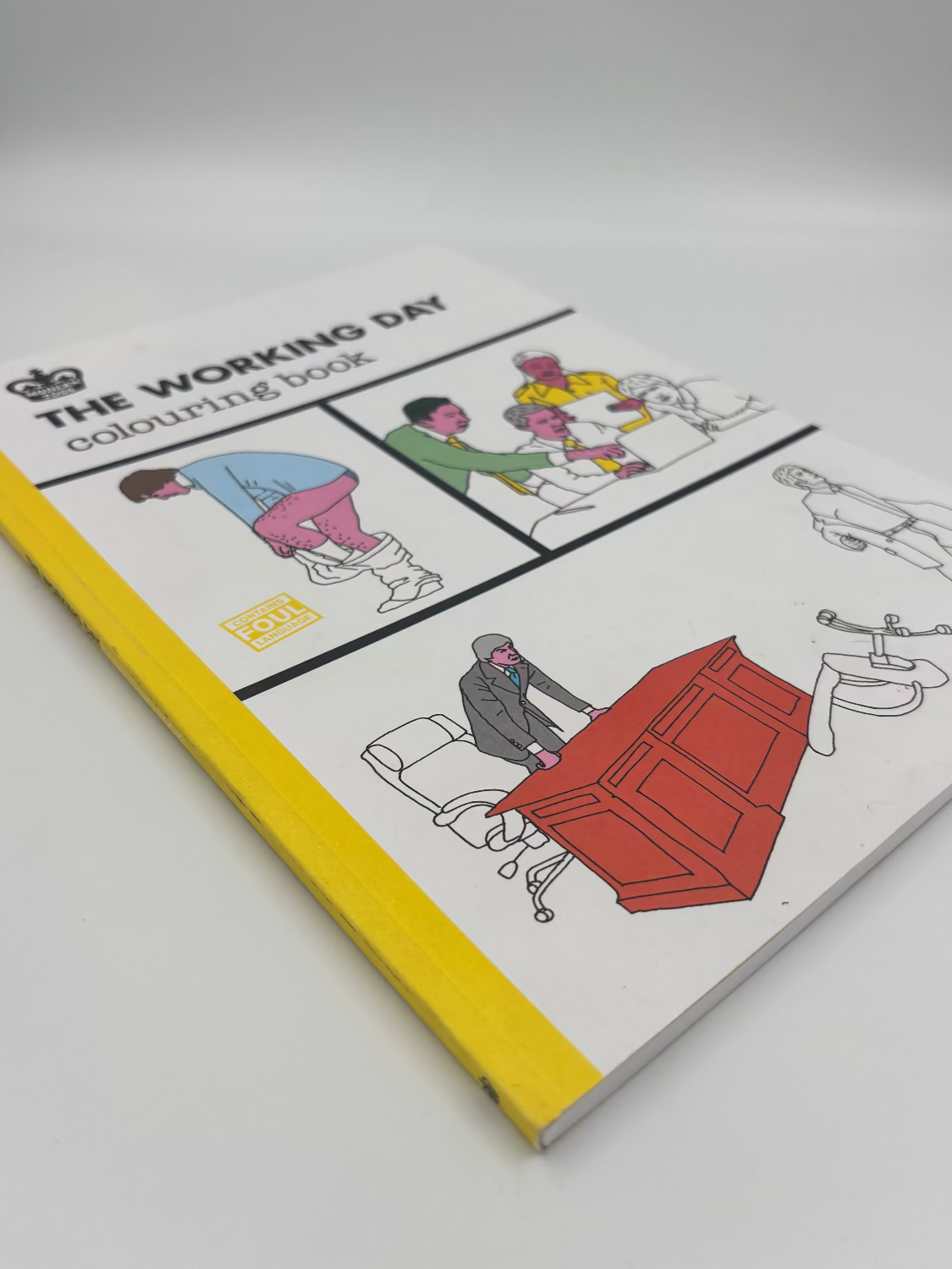 The Working Day Colouring Book - Modern Toss