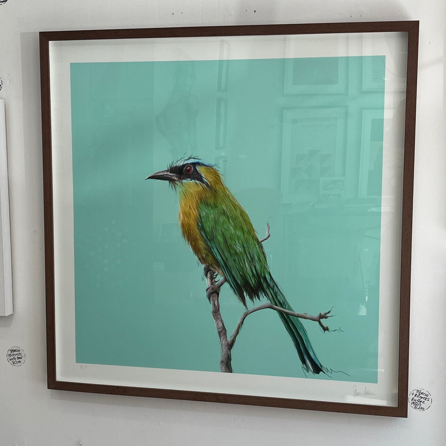 Stevie Anderson / International Feel - Sketches From An Island (Side B) - XXL Framed AP