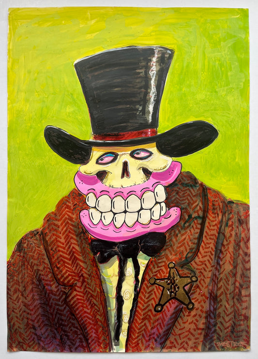 Sweet Toof - Original Sheriff Painting