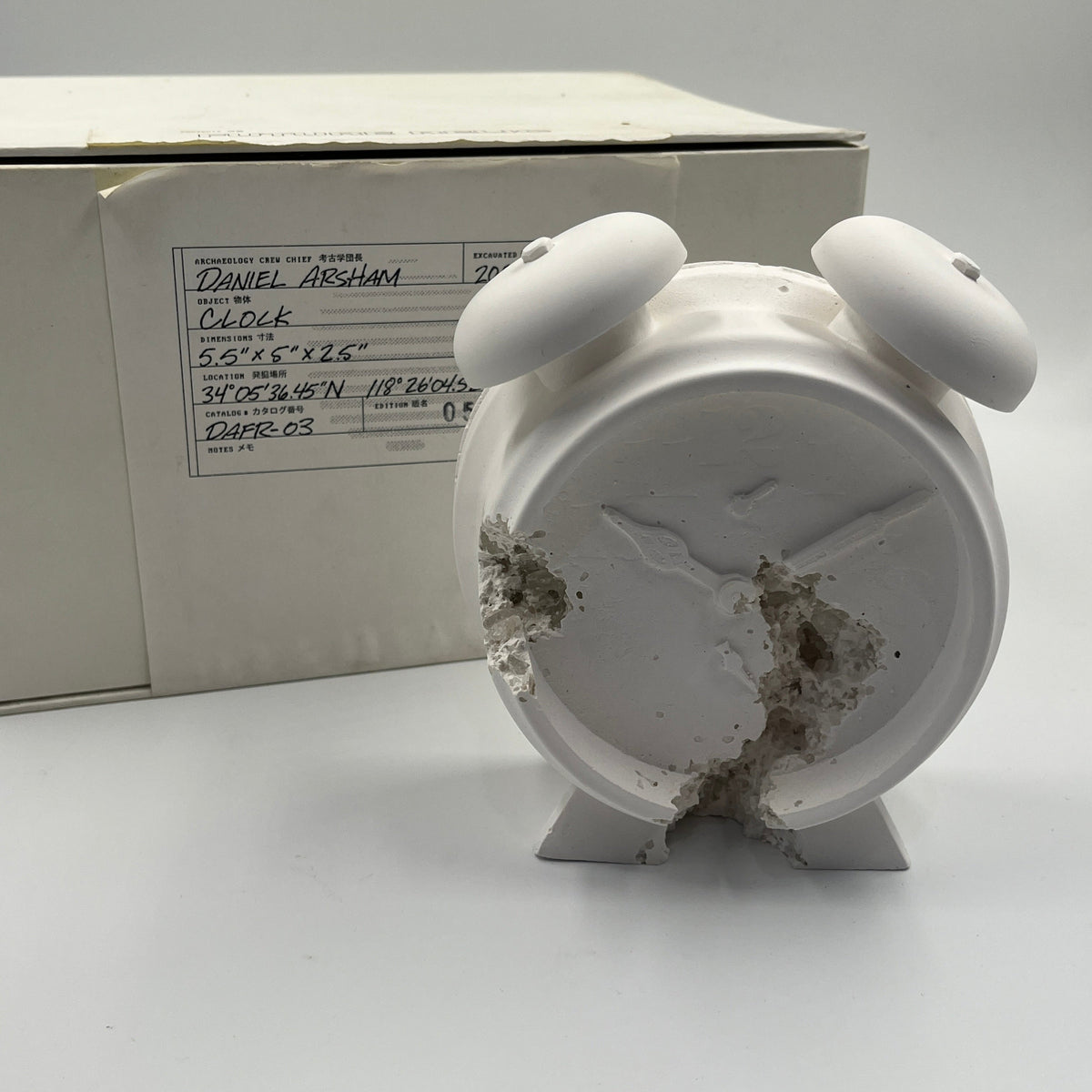 Daniel Arsham - Future Relic 03: Clock