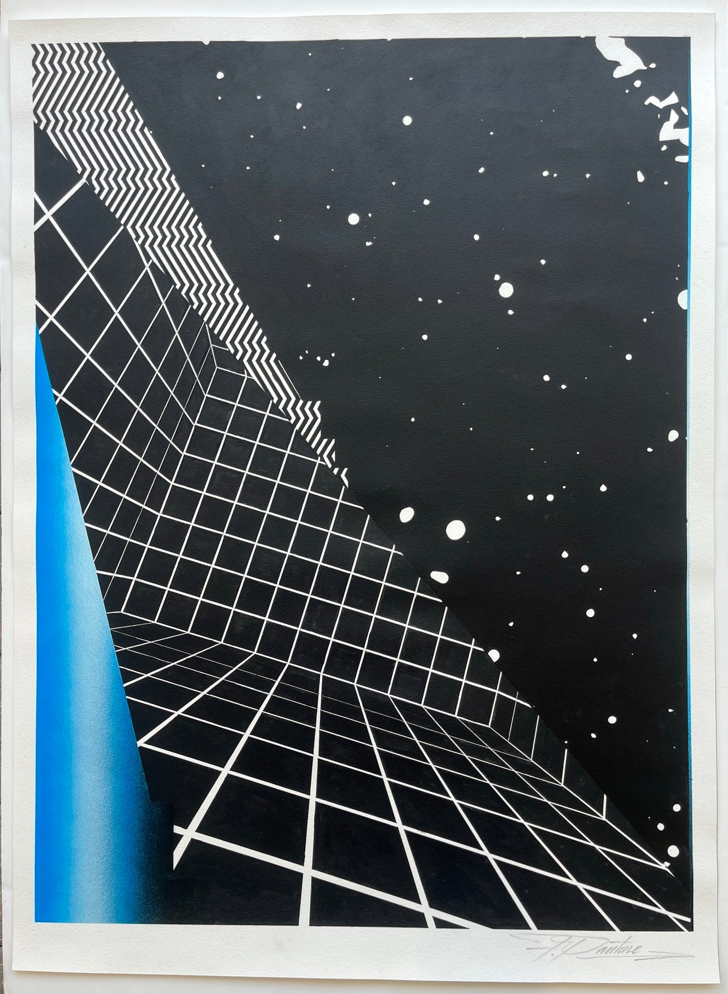 Felipe Pantone - Noctichromie (Original on Paper)