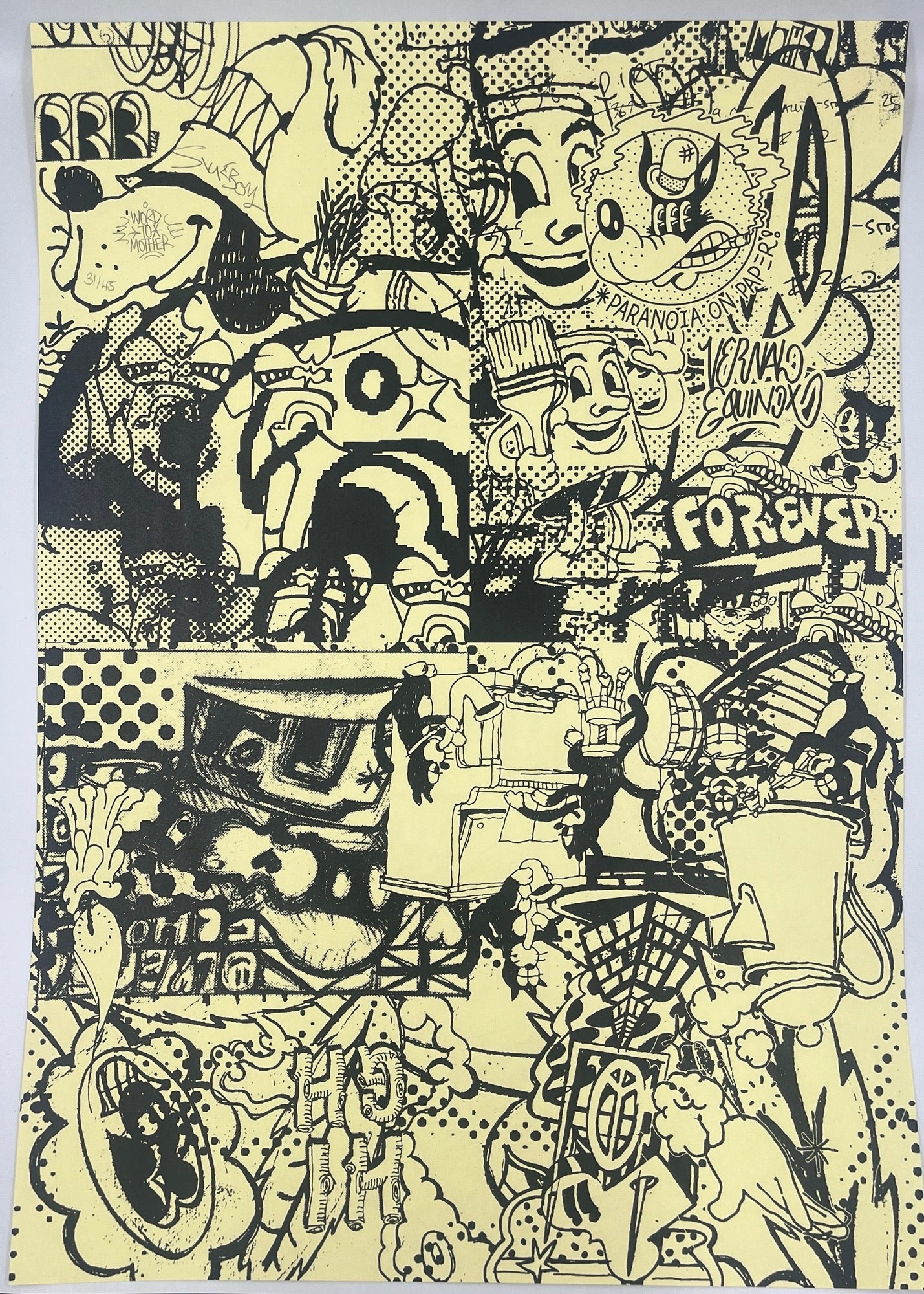 Sickboy X Word To Mother - Paranoia On Paper