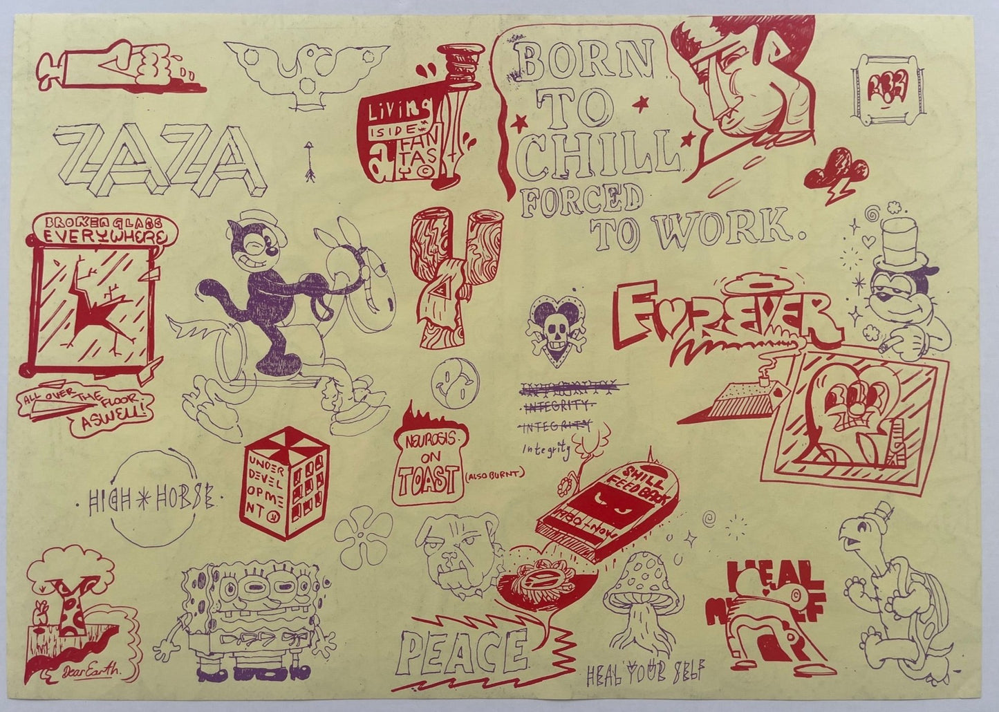 Sickboy X Word To Mother - Paranoia On Paper