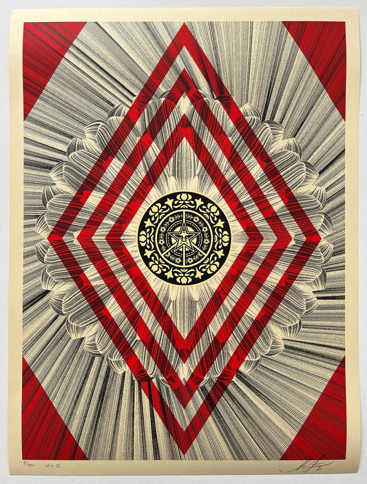 Shepard Fairey / Kai & Sunny - Obey K&S Flower Diamond
