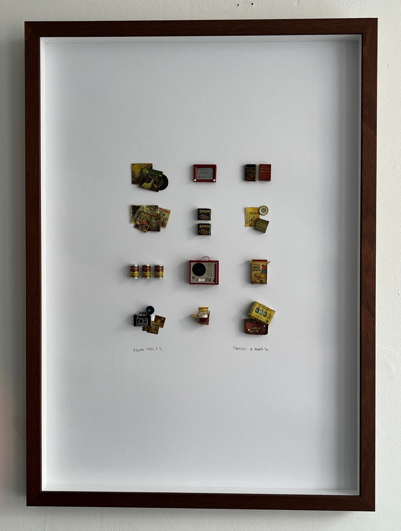 Tobacco & Regrets - Bygone 1960's (Framed)