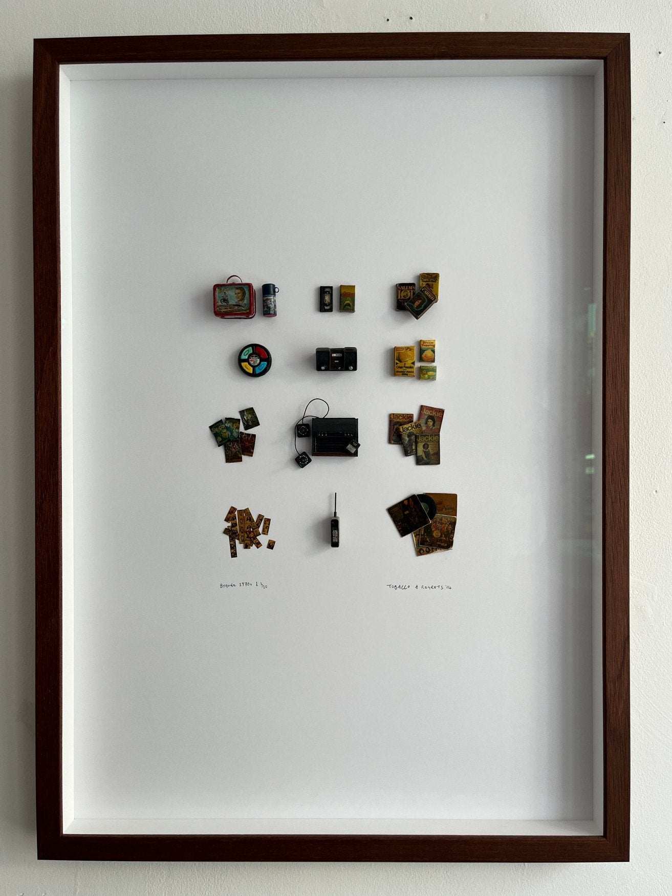 Tobacco & Regrets - Bygone 1970's (Framed)