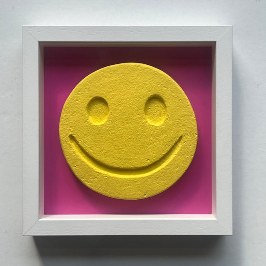 Dean Zeus Colman - Love Is A Drug (Smiley - Pink Background)