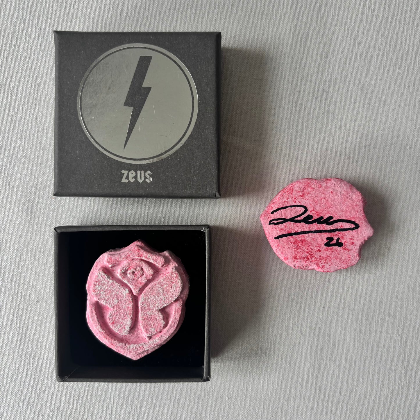 Dean Zeus Colman - Love Is A Drug (Mini Pill - All Varieties - SIGNED!)