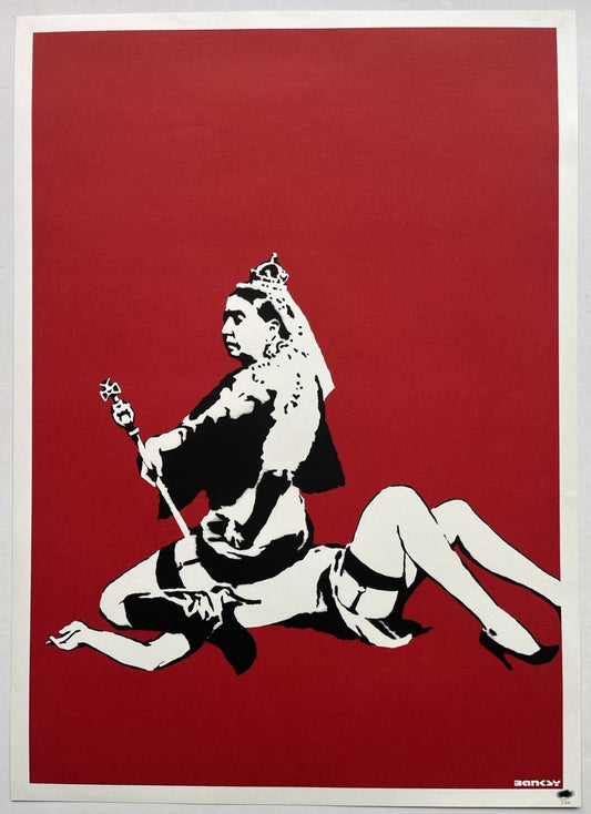 Banksy - Queen Vic (Unsigned)