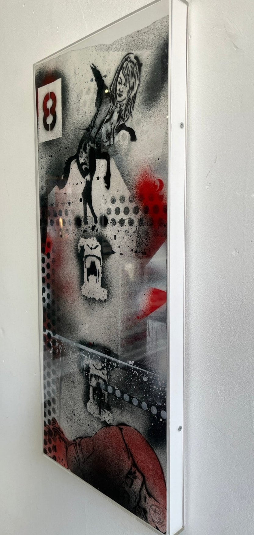 Nick Walker - Super 8 (Original stencil on paper)