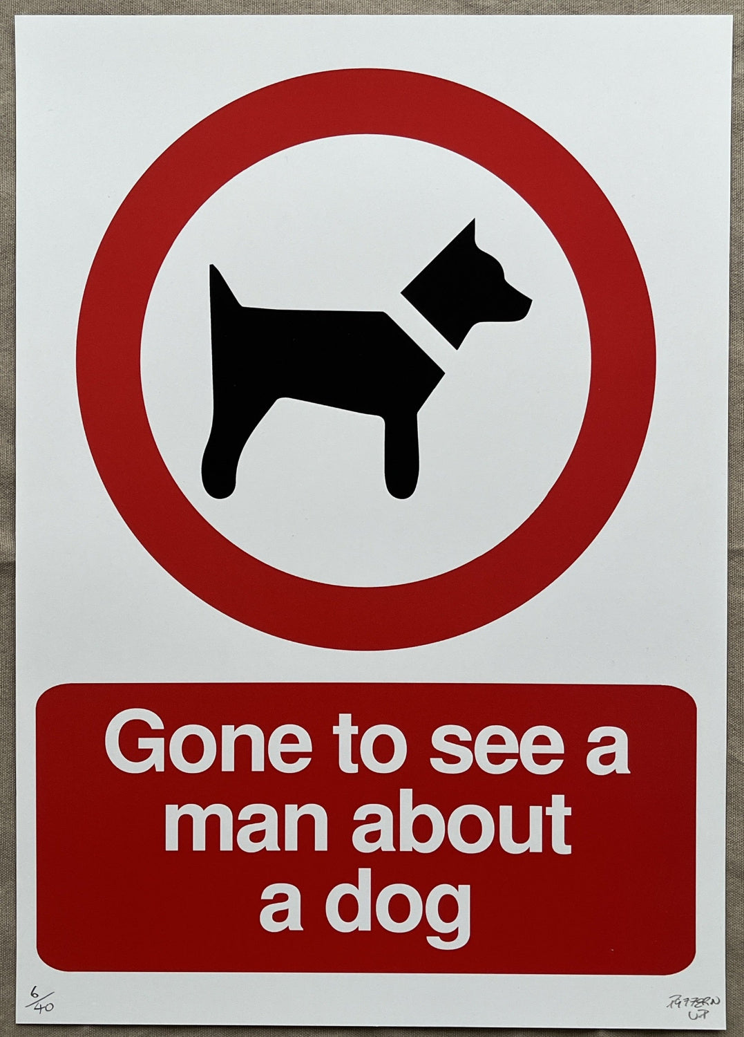 Pattern Up - Gone To See A Man About A Dog