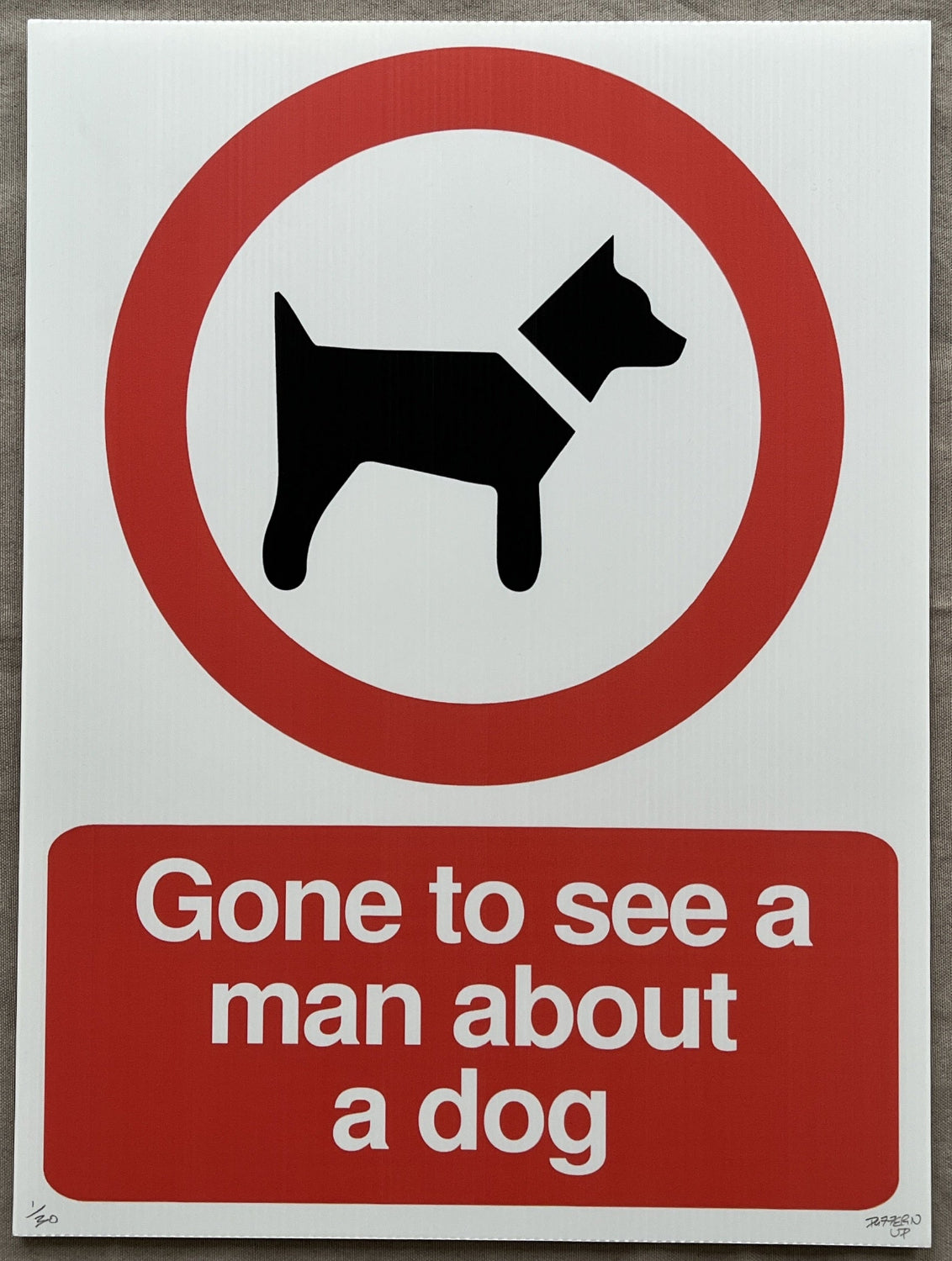 Pattern Up - Gone To See A Man About A Dog