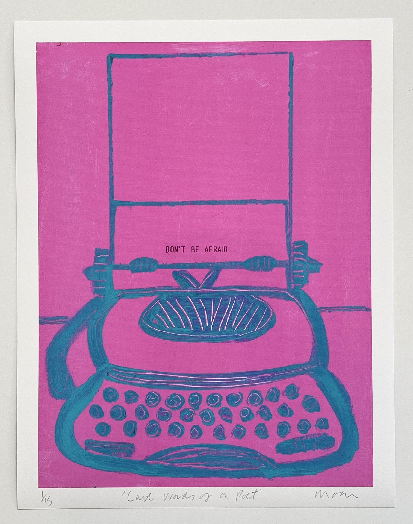 Tony Moon - Last Words Of A Poet (Seamus Heaney) (Pink)