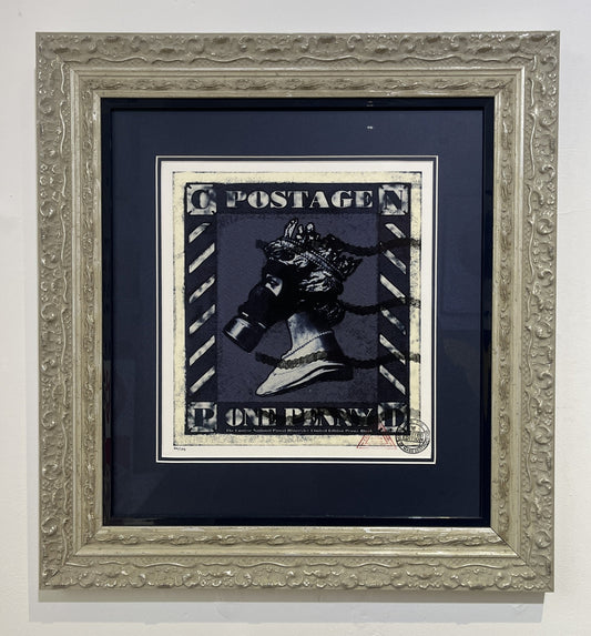 Jimmy Cauty - One Penny Queen (Framed)