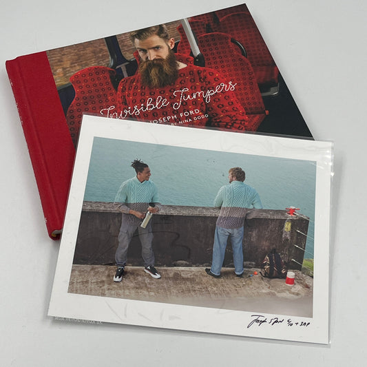Joseph Ford - Signed Invisible Jumpers Book (With Signed 'Tom & Dre Marina Fishing' Print)