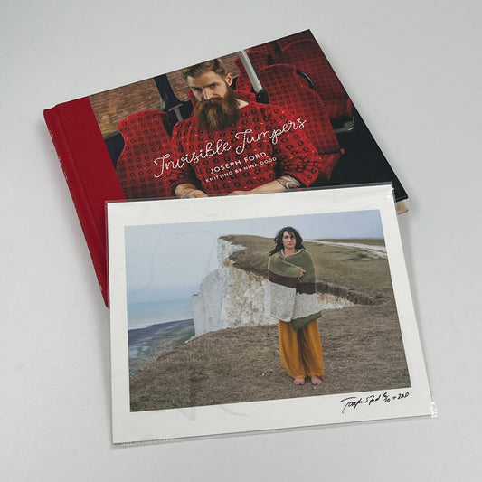 Joseph Ford - Signed Invisible Jumpers Book (With Signed 'Lo Beachy Head' Print)