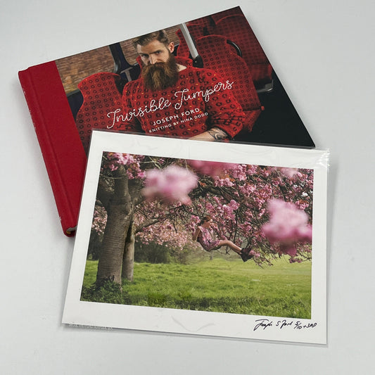 Joseph Ford - Signed Invisible Jumpers Book (With Signed 'Cherry Blossom Swing' Print)