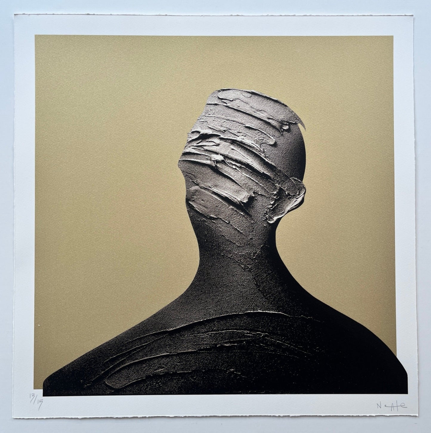 Adam Neate - Portrait 2020 (Metallic Gold)