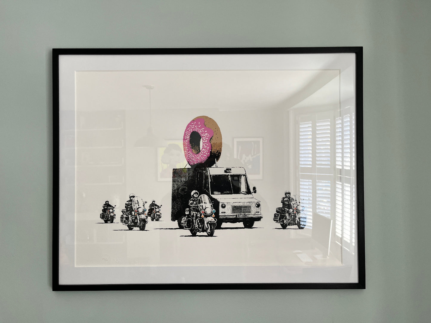 Banksy - Donuts - Strawberry (Signed)