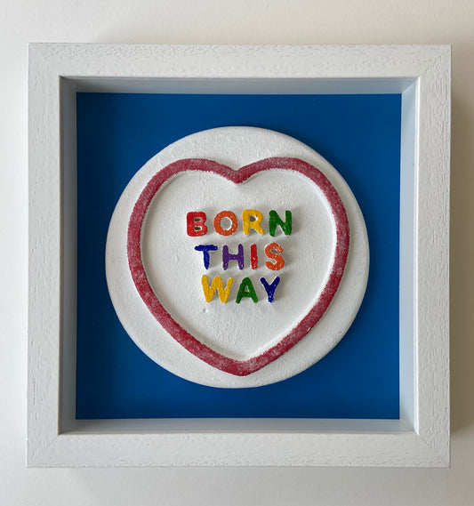Dean Zeus Colman - Sweet Art (Born This Way Blue) - Brighton Pride Special