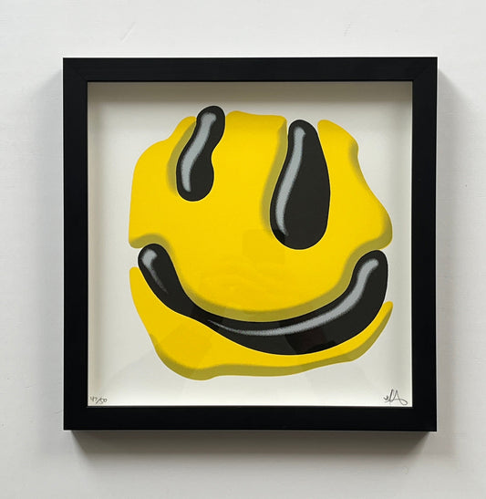 RYCA (Ryan Callanan) - Bubble Smiley Mini (Framed)