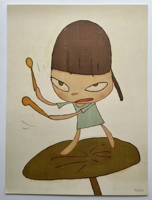 Yoshitomo Nara - Marching On A Butterbur Leaf