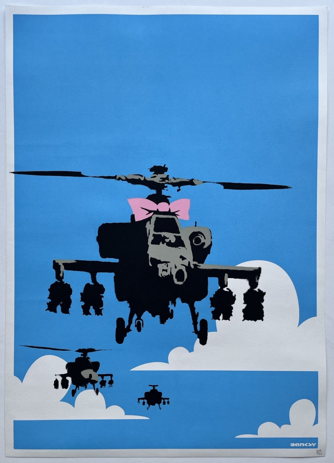 Banksy - Happy Choppers (Unsigned)