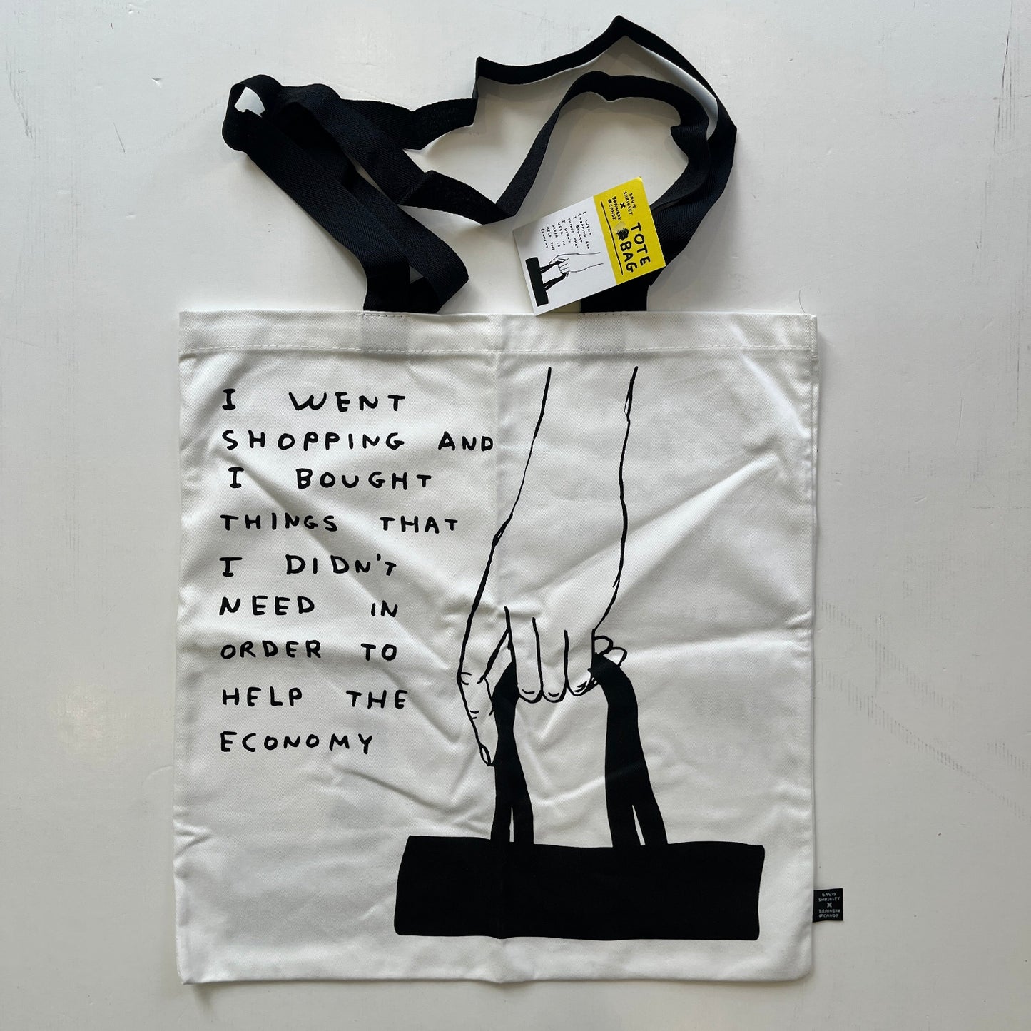 David Shrigley - I Went Shopping Tote Bag
