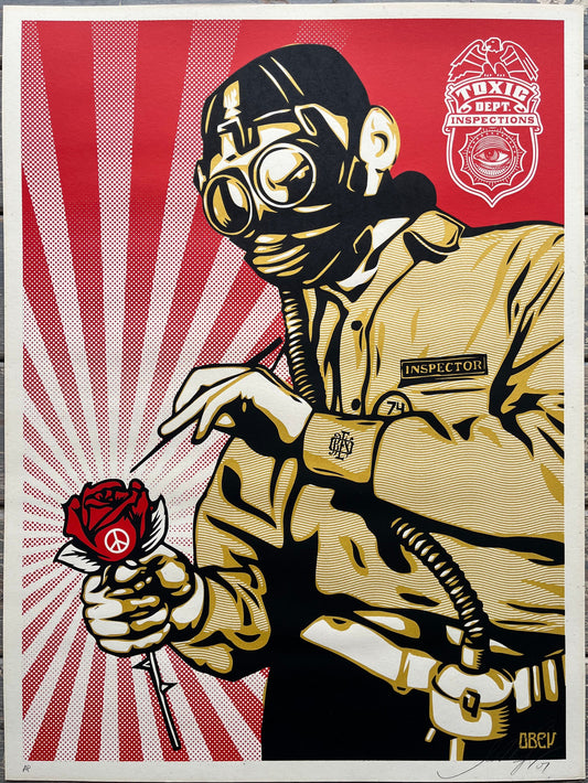 Shepard Fairey - Toxicity Inspector (AP)